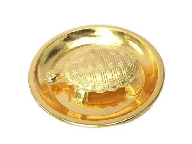 Gold Plated Fengshui Tortoise, Assorted, 24K