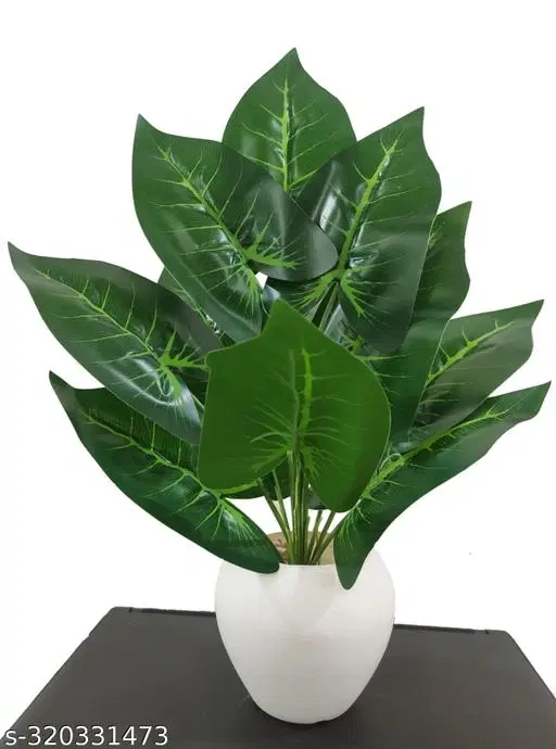 Plastic Artificial Flower With Pot,Multicolour