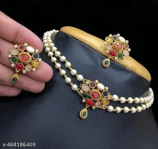 Gold Plated Jewellery Set