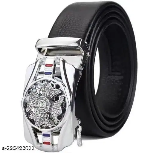 Leather Belt for Men (Multicolor, 28)