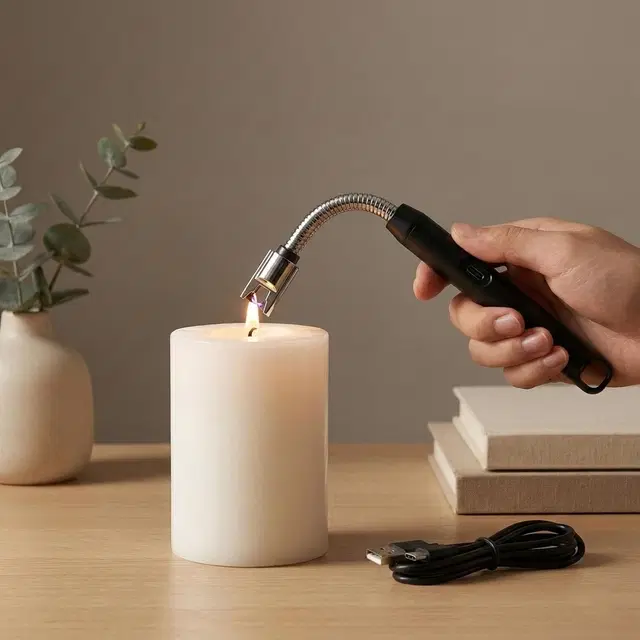 Type-C Rechargeable Electric Lighters for Kitchen,Multicolour