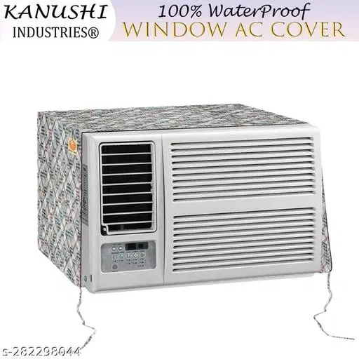 KANUSHI industries® 100% Waterproof And Dustproof Window AC Cover 1.5 to 2.0 Ton Capacity (AC-WIN-NW-NEW-02)