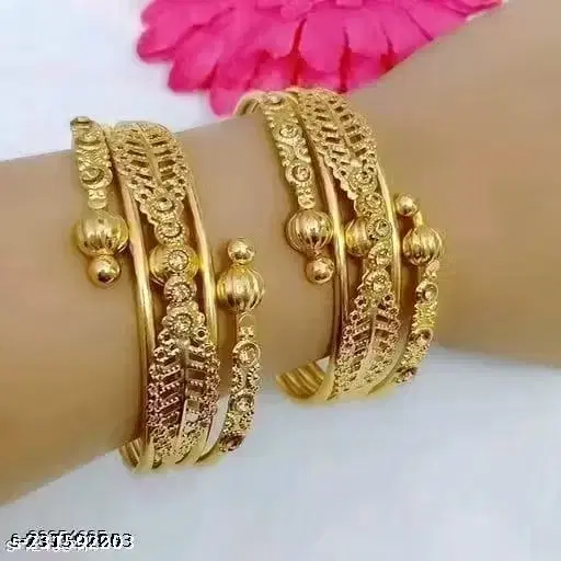 Womens Bracelets & Bangles Alloy Gold(2.4)
