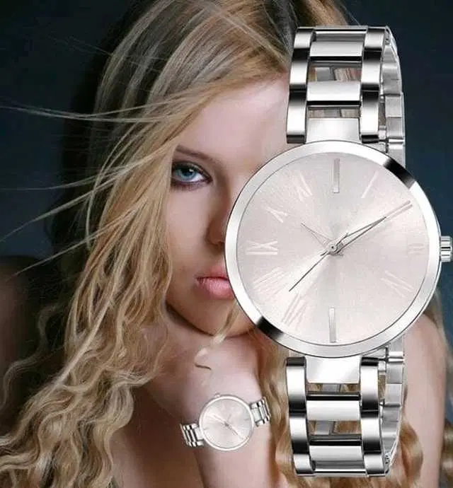 Analog Watch For Womens (Silver) (WS-82)