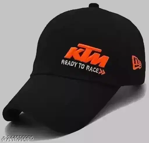 Stylish & Adjustable Polyester Baseball Cap for Men & Women ,Black