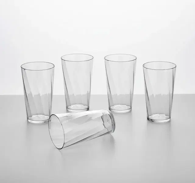 Set of 6 Marito Plastic Glass