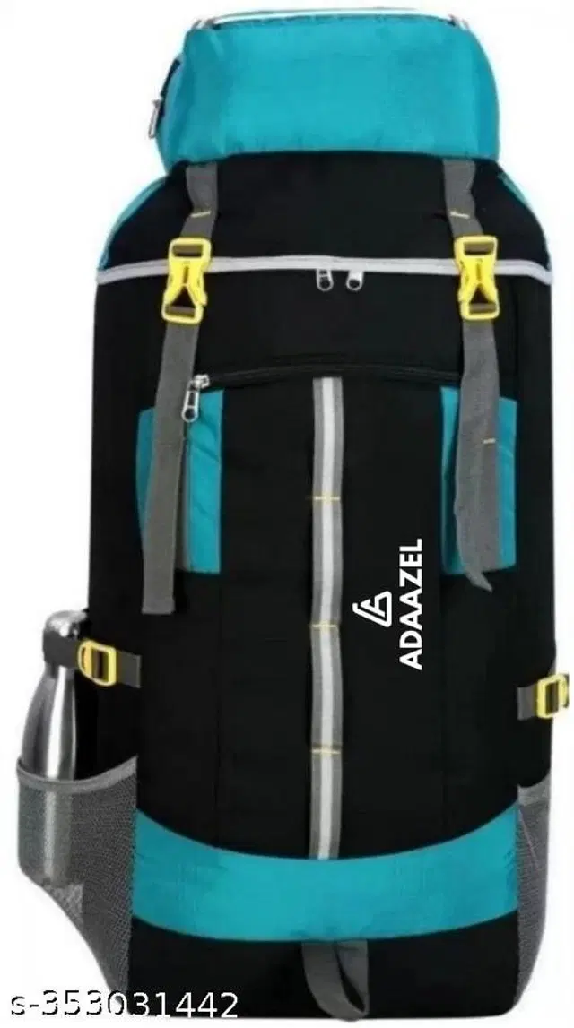 Hiking Backpack for Men & Women, Sea Green & Black