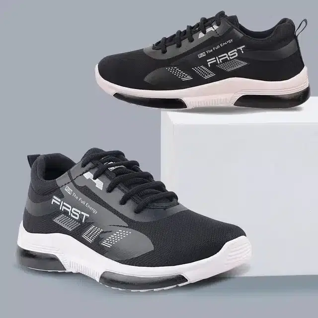 Running Sports Shoe for Men, Black (7)