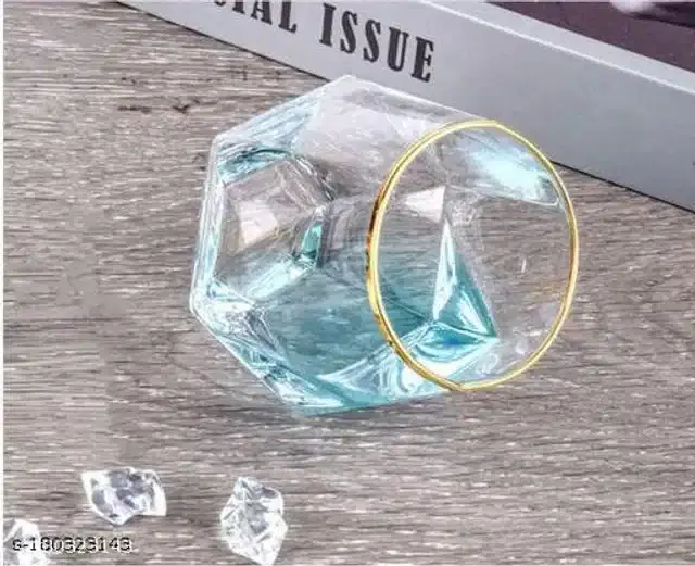 Plastic Unbreakable Water Glass, Multicolor, 375 ml, Pack of 6