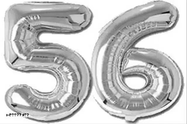 Number Foil Balloon, Assorted, Pack of 1