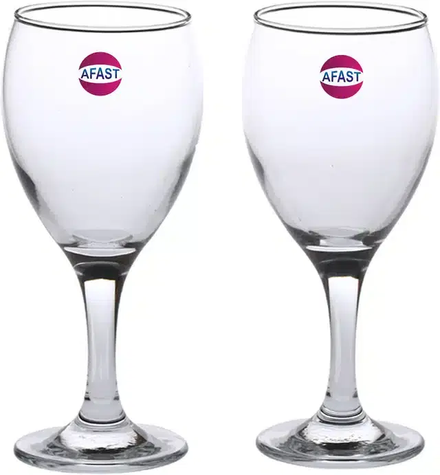 Liquor cum Cocktail Glasses, Transparent, 250 ml, Pack of 2