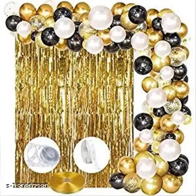 Party Decoration Kit, Multicolor, Set of 117