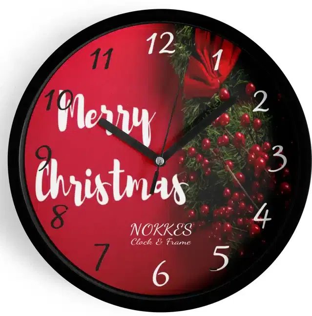 Christmas Analog Watch for Home, Multicolor, 7 Inches