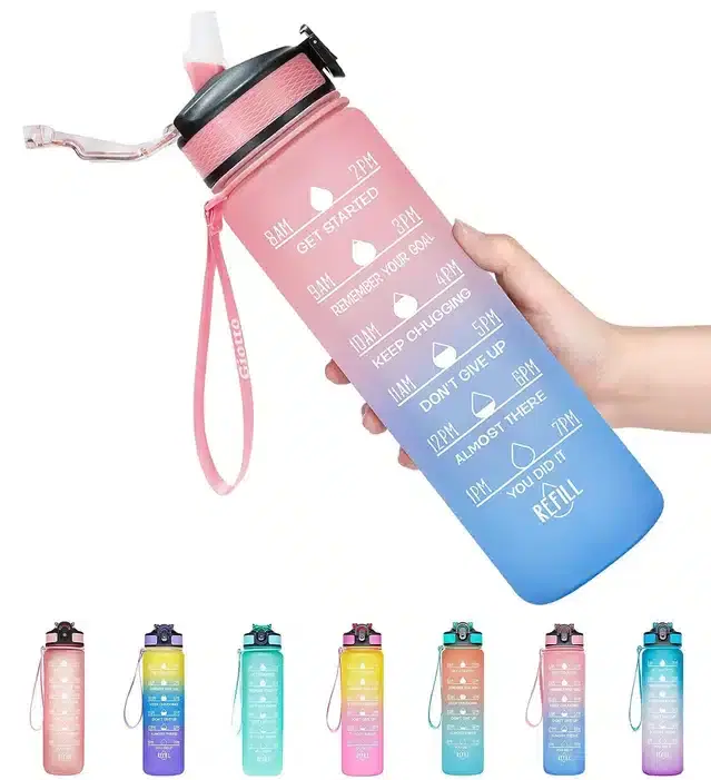 Leakproof Gym Sipper, Assorted, 1000 ml, Pack of 1