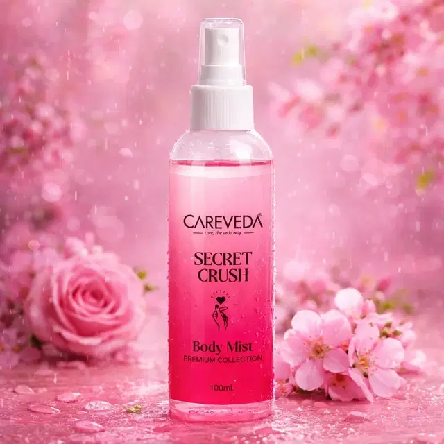Careveda Secret Crush Body Mist For Women 100 ml