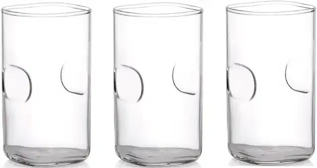Liquor cum Cocktail Glasses, Transparent, 300 ml, Pack of 3