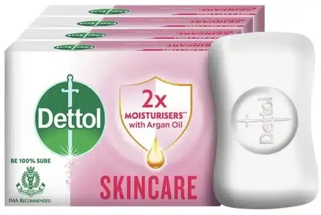 Dettol Skincare Germ Protection Bathing Soap 4X100 g (Pack Of 4)