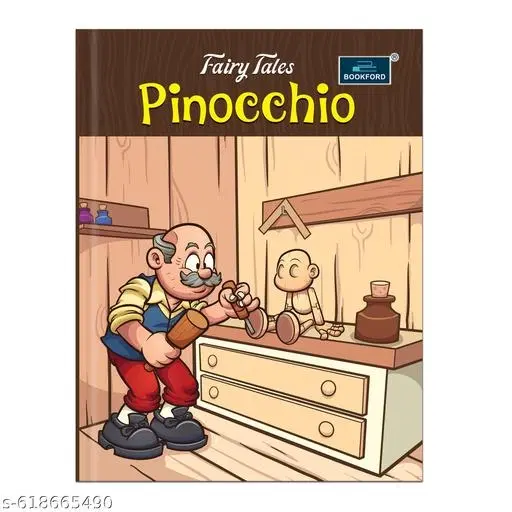 Fairy Tale Story Book – Pinocchio | Classic Tale for Kids with Engaging Illustrations | Early Learning Storybook for Children, Bedtime Reading, Imaginative Learning