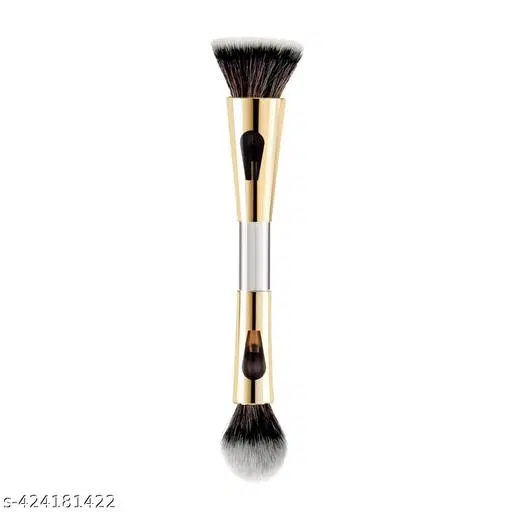 4 in 1 Multifunctional Brush Set with Ultra Soft Bristles | Blending Eye Shadow & Foundation Brush, Powder Brush, Flat Brush for Women