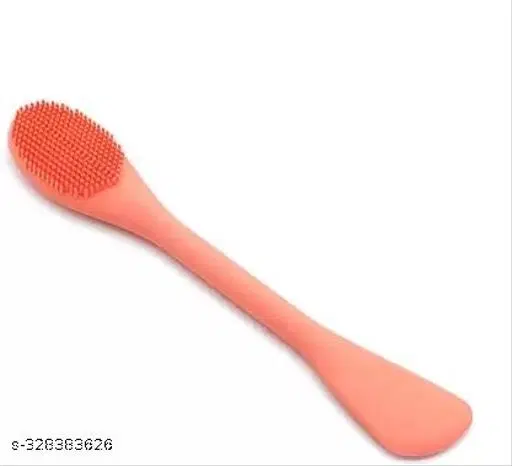 Silicone Face Mask Brush Beauty Tool Soft Silicone Exfoliating Facial Brush Mud Body Mask applicator  (Pack of 1)