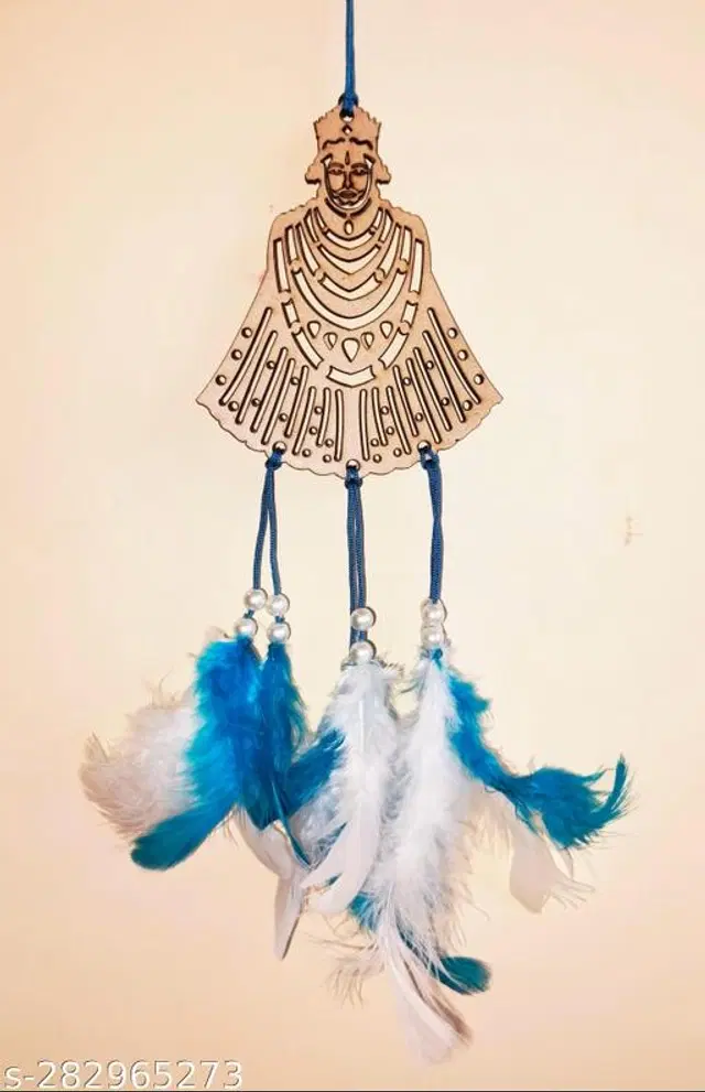 Feather Wall Hanging Dream Catcher, Multicolor