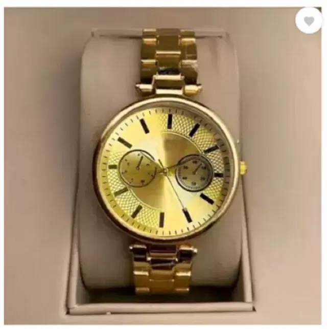 Analog Watch for Women (Gold)