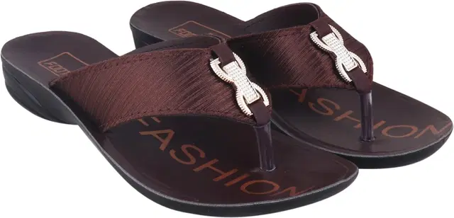 Sandals for Women (Brown, 6)