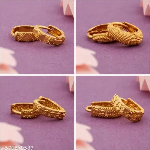 High Quality Earrings/Studs/Bali Combo