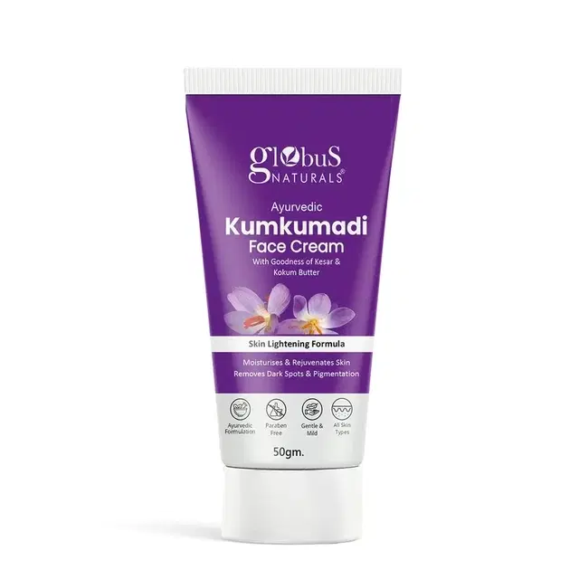 Globus Naturals Ayurvedic Kumkumadi Cream 50 g