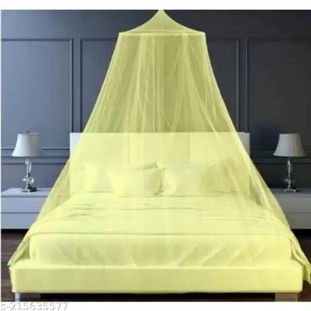 Mosquito Net for Home, Yellow, 6.5x6.5 feet