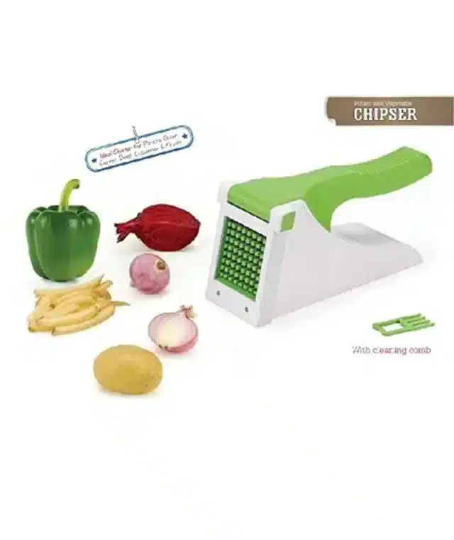 3 In 1 Vegetable Chopper, Green