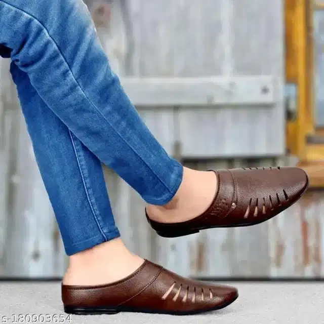 Sandals for Men (Dark Brown, 6)