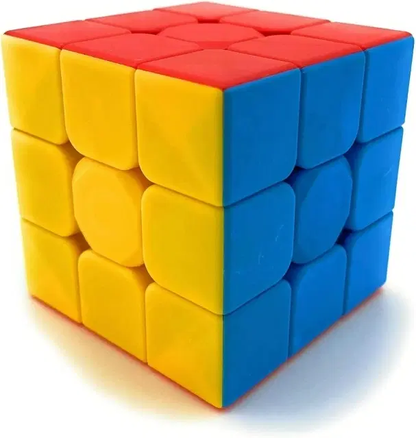 Plastic Rubik Cube, Multicolor