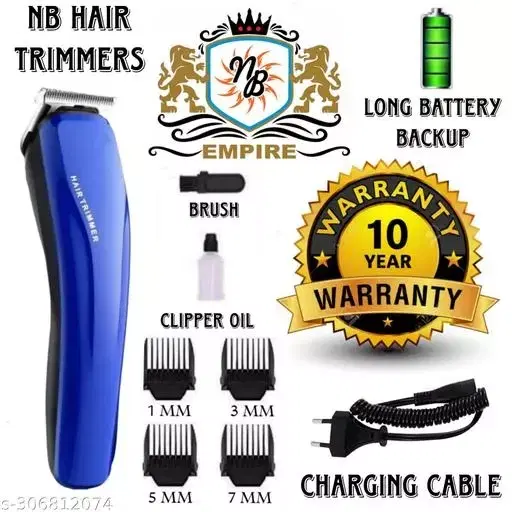 At-528 Professional Rechargeable Trimmer for Men, Navy Blue