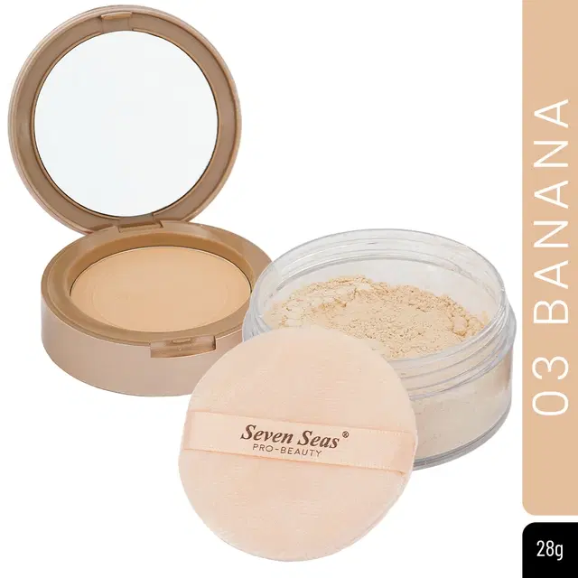 Seven Seas Absolute Compact Powder, Natural