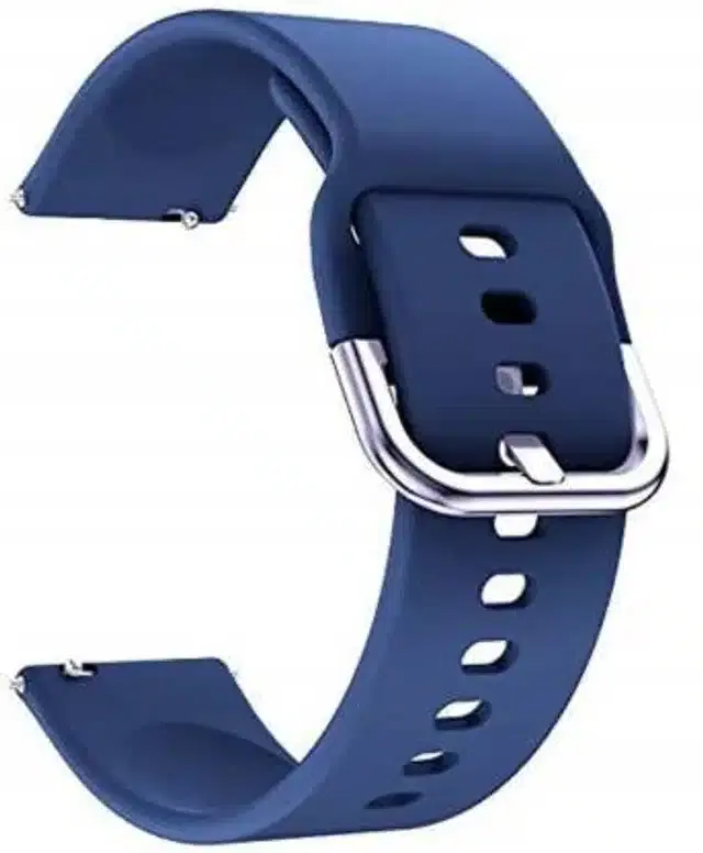 Silicone Watch Straps for Smartwatch, Blue, 20 mm