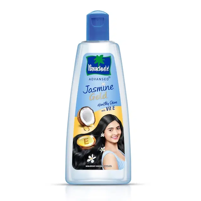 Parachute Advansed Jasmine Gold Coconut Hair Oil With 8x Vit E 300 ml