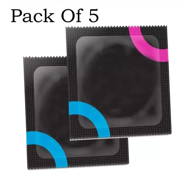 Dude Force Excite Fruit Condom for Men, Pack of 5
