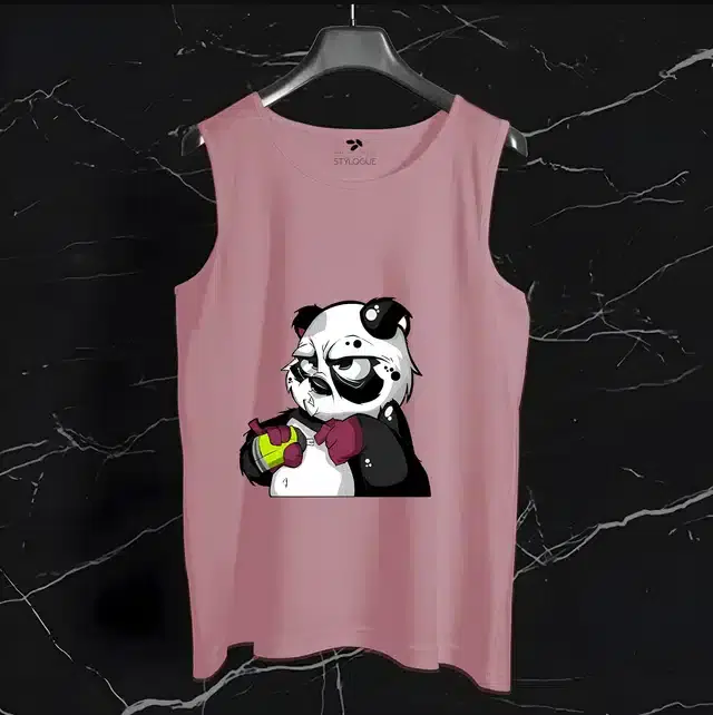 Vest for Men (Pink, L)