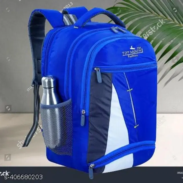 Polyester Backpack for Kids, Royal Blue, 35 L