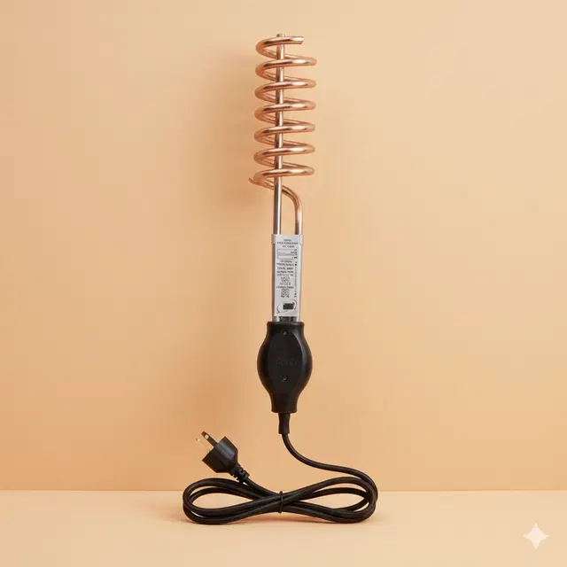 Copper Immersion Rod ,Multicolour, 1500 Watts