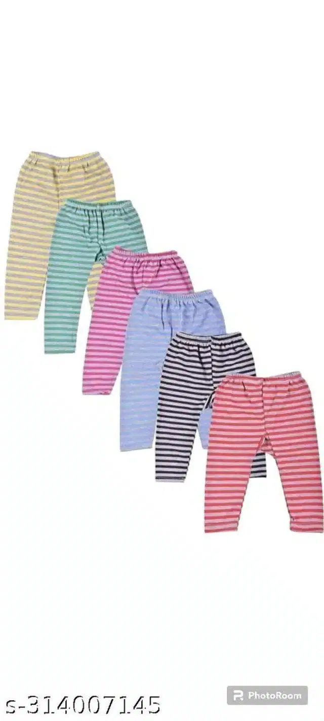 Woolen Pyjama for Kids, Pack of 6 (Multicolor, 0-6 Months)