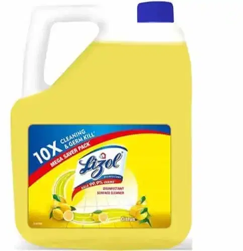 Lizol Disinfectant Surface & Floor Cleaner Liquid - Citrus, 5 L