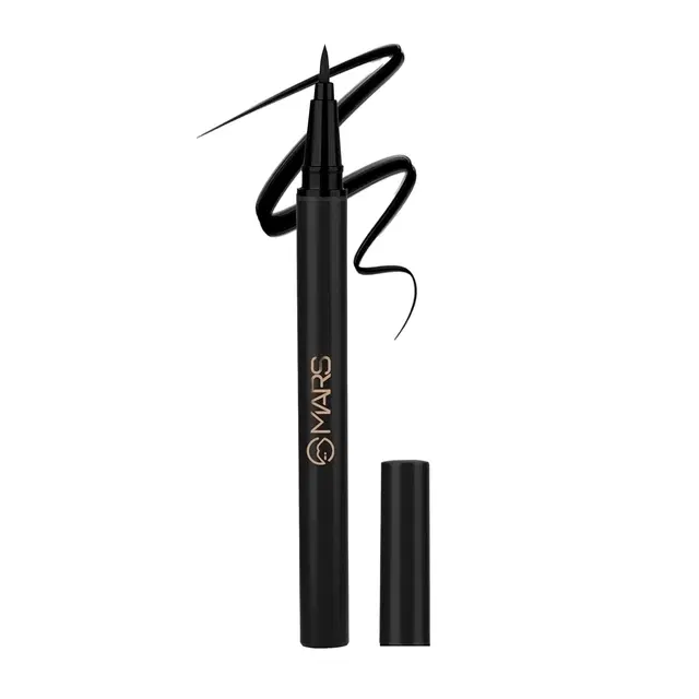 Mars City Stroke Charming Eyes Liquid Eyeliner (1 ml, 04-Black)