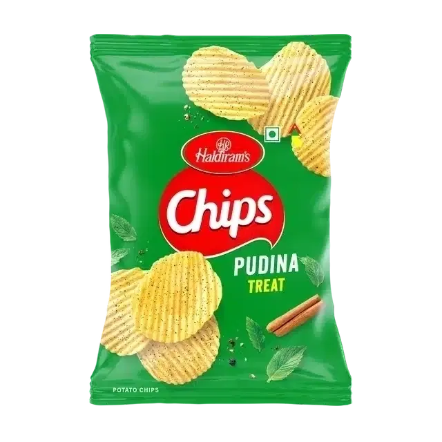 Haldiram's Chips Pudina Treat 81 g