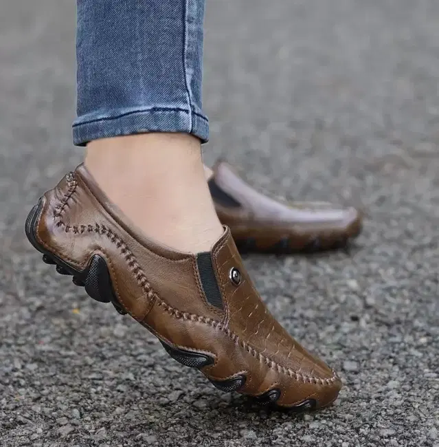 Loafers for Men (Brown, 9)