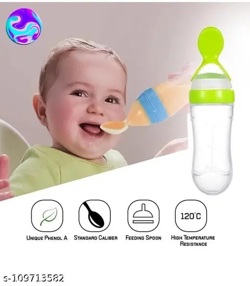 Yv Baby Spoon Food Feeder Silicone Baby Teeth & Dental Care
