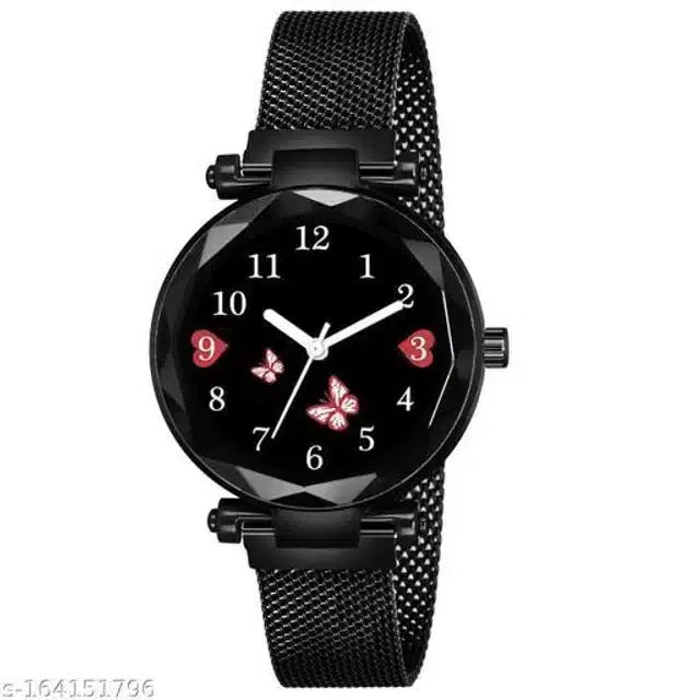 Analog Watch for Women (Black)