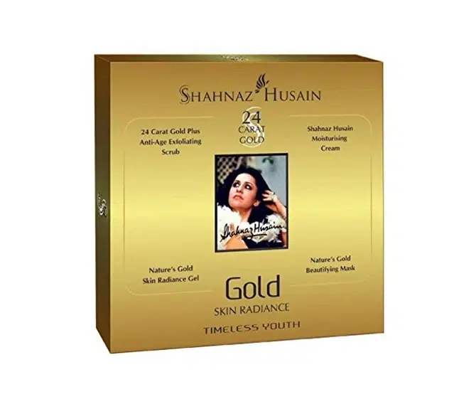 Shahnaaz Husain Gold Mini Facial Kit, Set of 1