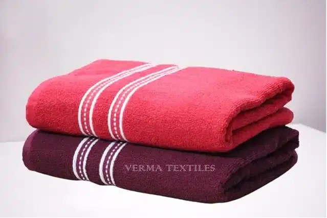 Bath Towel, 27x54 inches, Pack of 2, Multicolor